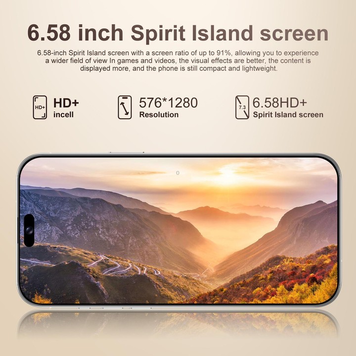 C16 Pro Max / A88-B, 2GB+16GB, 6.58 inch Android 8.1 MTK6580A Quad Core, Network: 3G, Dual SIM, Plug:US Plug(White)