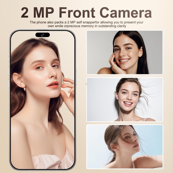 C16 Pro Max / A88-B, 2GB+16GB, 6.58 inch Android 8.1 MTK6580A Quad Core, Network: 3G, Dual SIM, Plug:UK Plug(White)