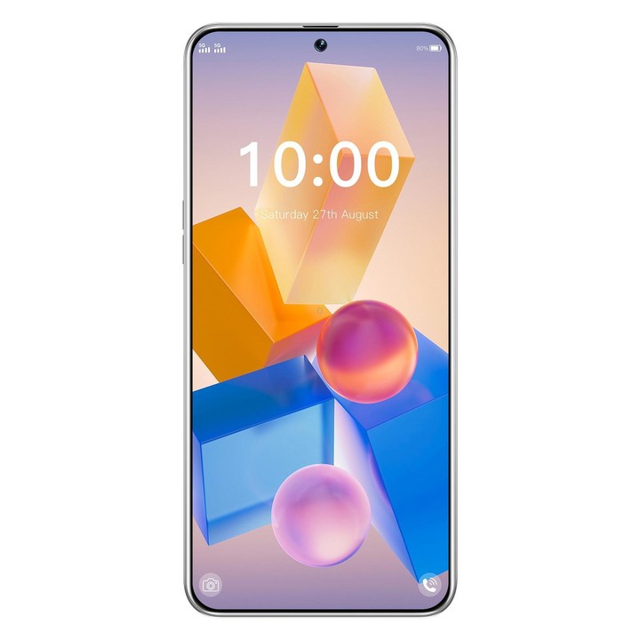 Hot 50 Pro / ZKU217, 2GB+16GB, 6.56 inch Android 8.1 MTK6580A Quad Core, Network: 3G, Dual SIM, Plug:EU Plug(Silver)