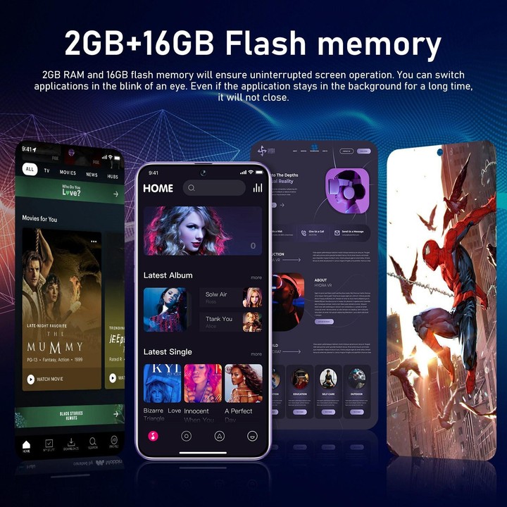 Hot 50 Pro / ZKU217, 2GB+16GB, 6.56 inch Android 8.1 MTK6580A Quad Core, Network: 3G, Dual SIM, Plug:US Plug(Purple)