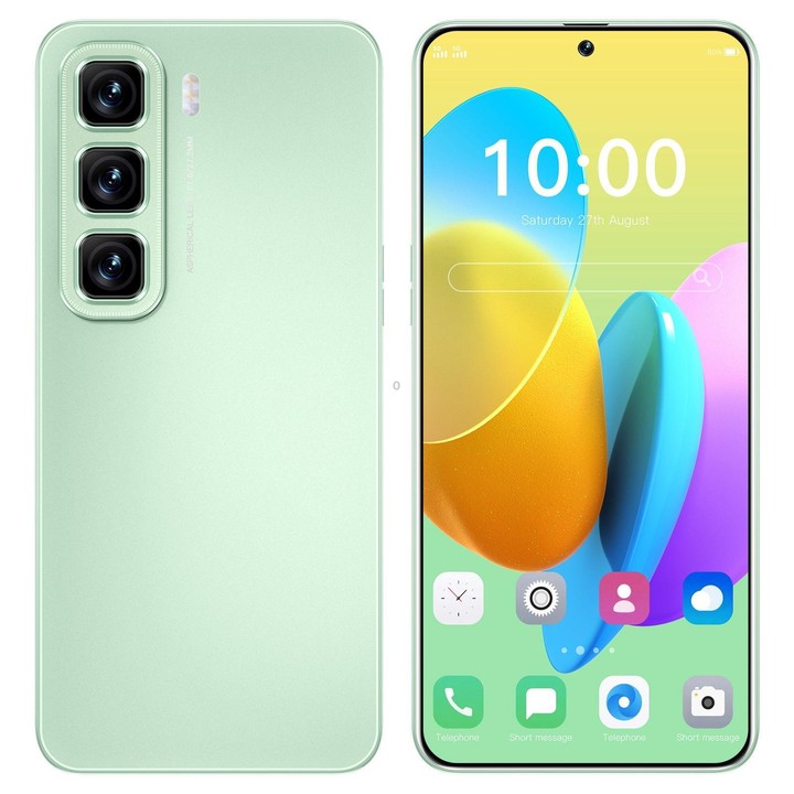 Hot 50 Pro / ZKU217, 2GB+16GB, 6.56 inch Android 8.1 MTK6580A Quad Core, Network: 3G, Dual SIM, Plug:UK Plug(Green)