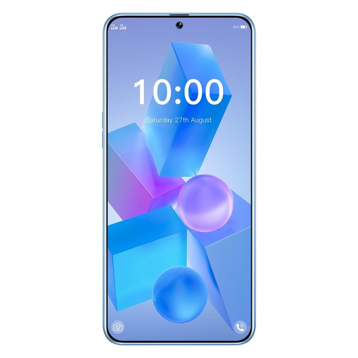 Hot 50 Pro / ZKU217, 2GB+16GB, 6.56 inch Android 8.1 MTK6580A Quad Core, Network: 3G, Dual SIM, Plug:AU Plug(Blue)