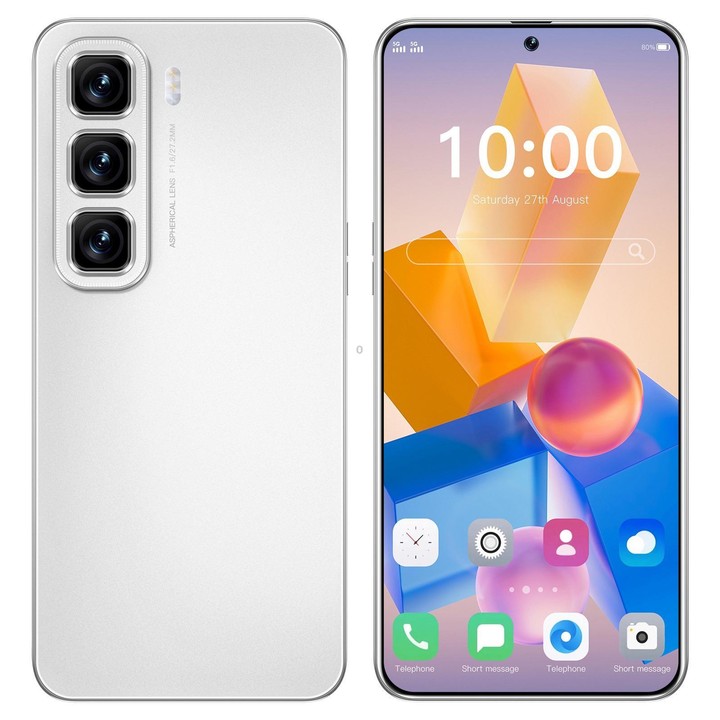 Hot 50 Pro / ZKU217, 2GB+16GB, 6.56 inch Android 8.1 MTK6580A Quad Core, Network: 3G, Dual SIM, Plug:AU Plug(Silver)