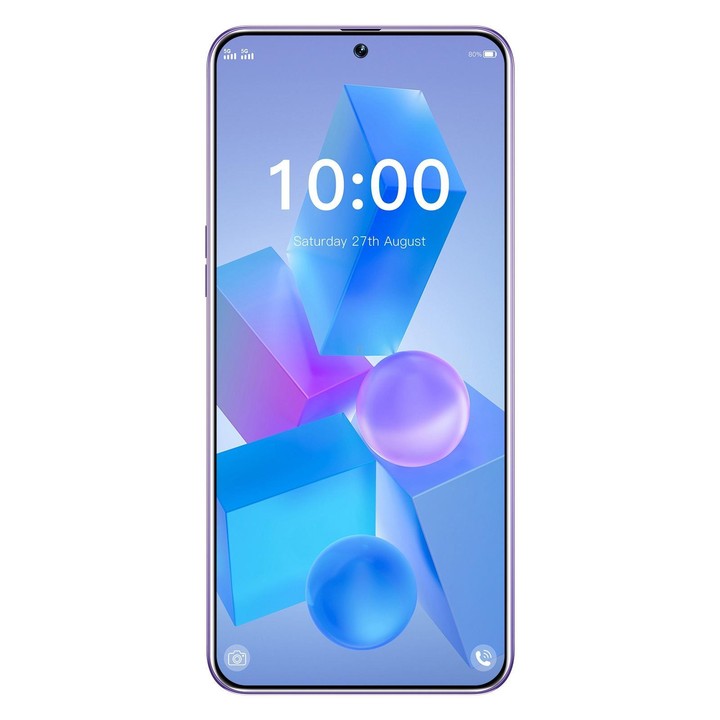 Hot 50 Pro / ZKU217, 2GB+16GB, 6.56 inch Android 8.1 MTK6580A Quad Core, Network: 3G, Dual SIM, Plug:AU Plug(Purple)