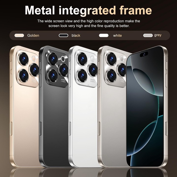 A16 Max / PDA89, 4GB+64GB, 6.58 inch Android 10 MTK6739 Quad Core, Network: 4G, Dual SIM, Plug:UK Plug(Grey)