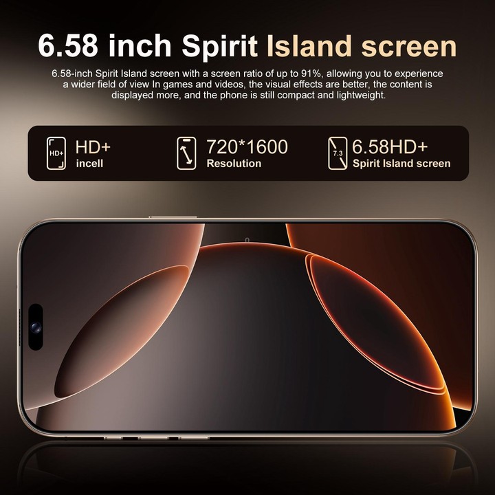 A16 Max / PDA89, 4GB+64GB, 6.58 inch Android 10 MTK6739 Quad Core, Network: 4G, Dual SIM, Plug:AU Plug(Grey)