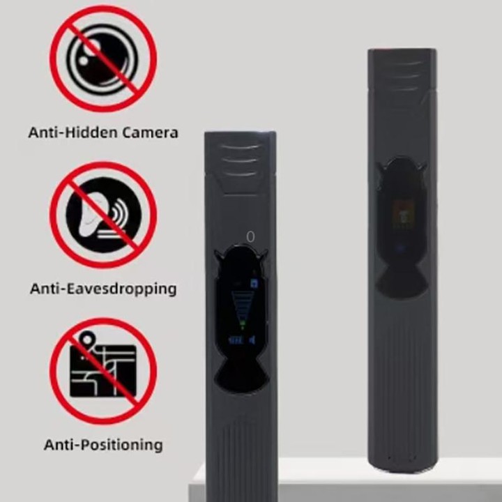 M008 4 in 1 Multi-function Laser Detector Anti-sneak Peek Anti-monitoring Camera Detector(Black)