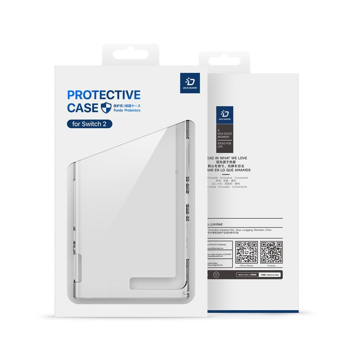 For Nintendo Switch 2 DUX DUCIS Transparent PC Protective Case(Transparent)