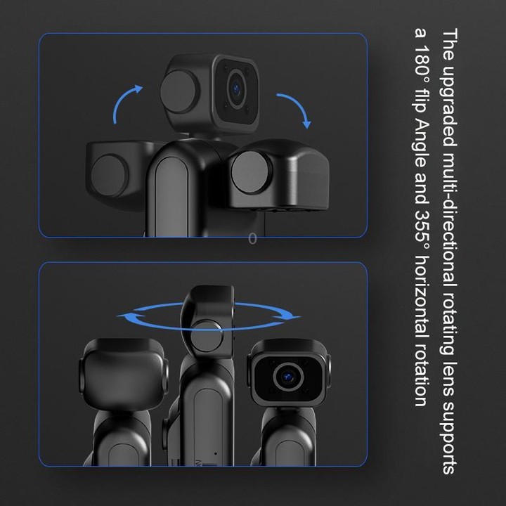GW70 1080P HD WIFI Night Vision Mini Video Recorder(Black)