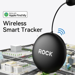 ROCK Tag Wireless Smart Tracker Positioning Anti-lost Device(Beige)
