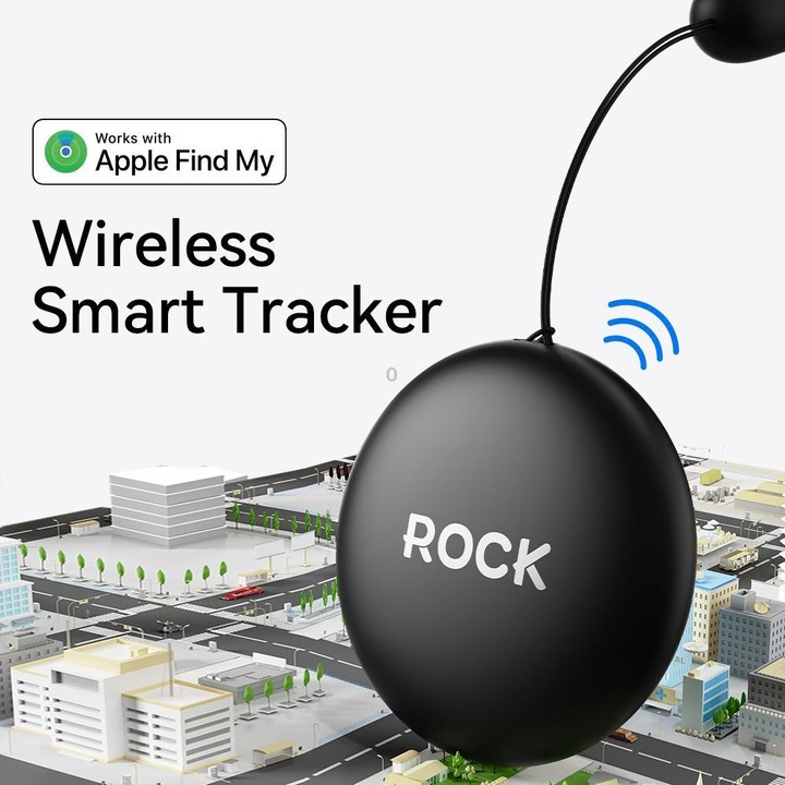 ROCK Tag Wireless Smart Tracker Positioning Anti-lost Device(Beige)