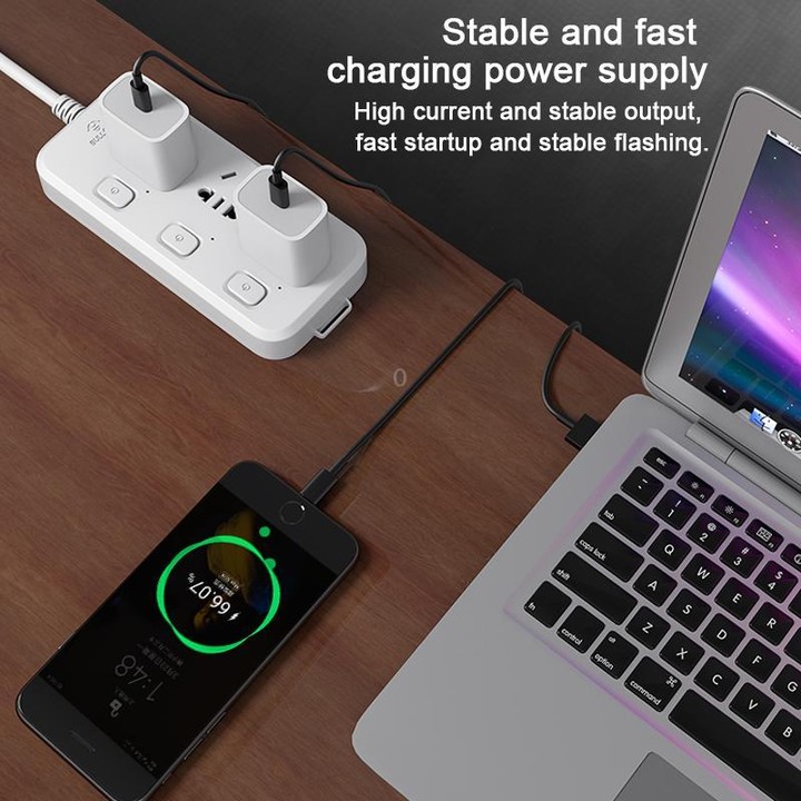 QianLi Adaptive Notebook Power Cable, Interface:T Head to Type-C