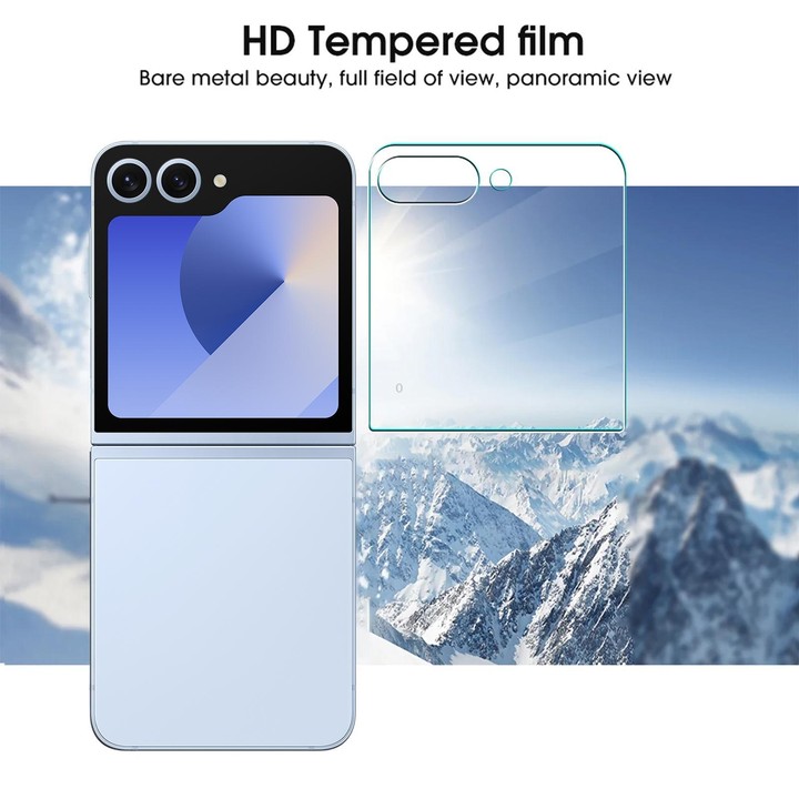 For Samsung Galaxy Z Flip7 5G Back Screen Transparent High Aluminum Screen Protector