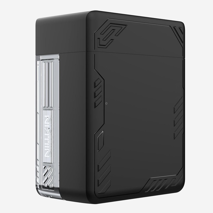 Nillkin IceCore Retractable 65W GaN Fast Charger with Type-C / USB-C Cable, US Plug(Black)