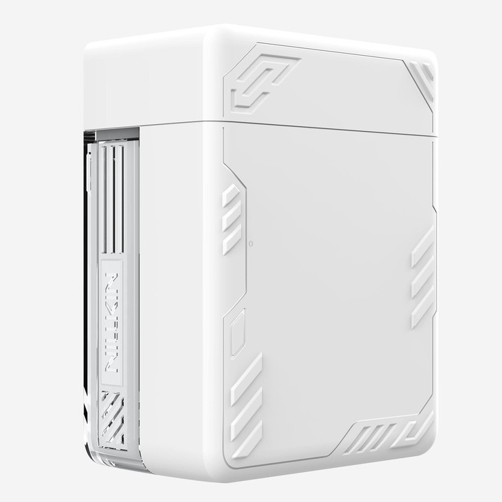 Nillkin IceCore Retractable 65W GaN Fast Charger with Type-C / USB-C Cable, US Plug(White)
