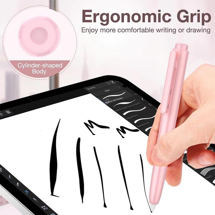 For Apple Pencil USB-C Retractable Silicone Protective Stylus Pen Case(White)