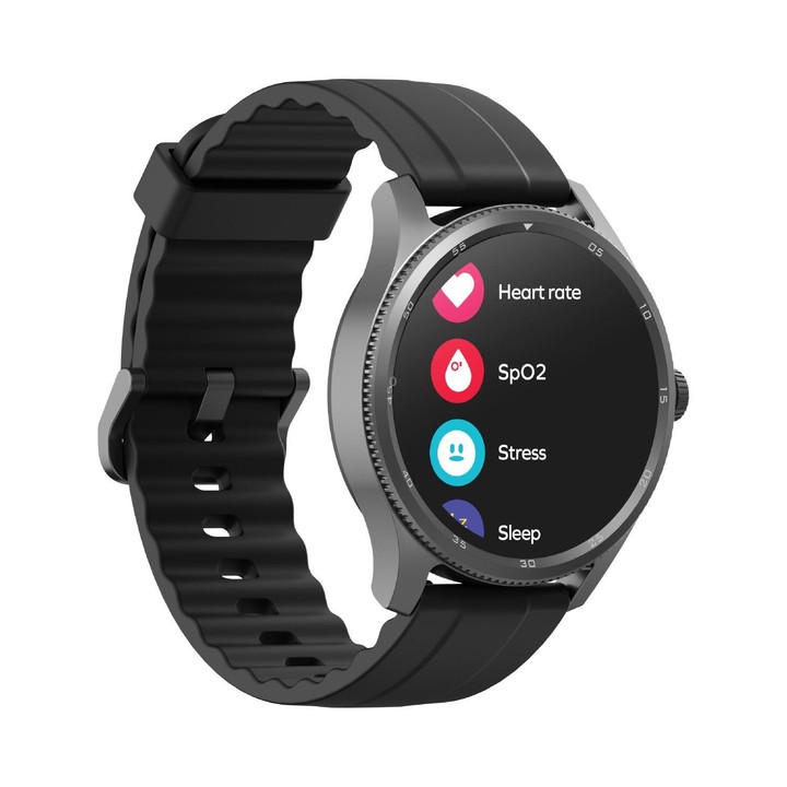 MOMAX SW2S 1.38 inch Screen IP68 Waterproof Smart Sports Watch(Black)