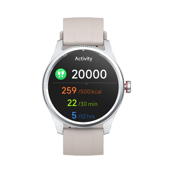 MOMAX SW2S 1.38 inch Screen IP68 Waterproof Smart Sports Watch(Grey)
