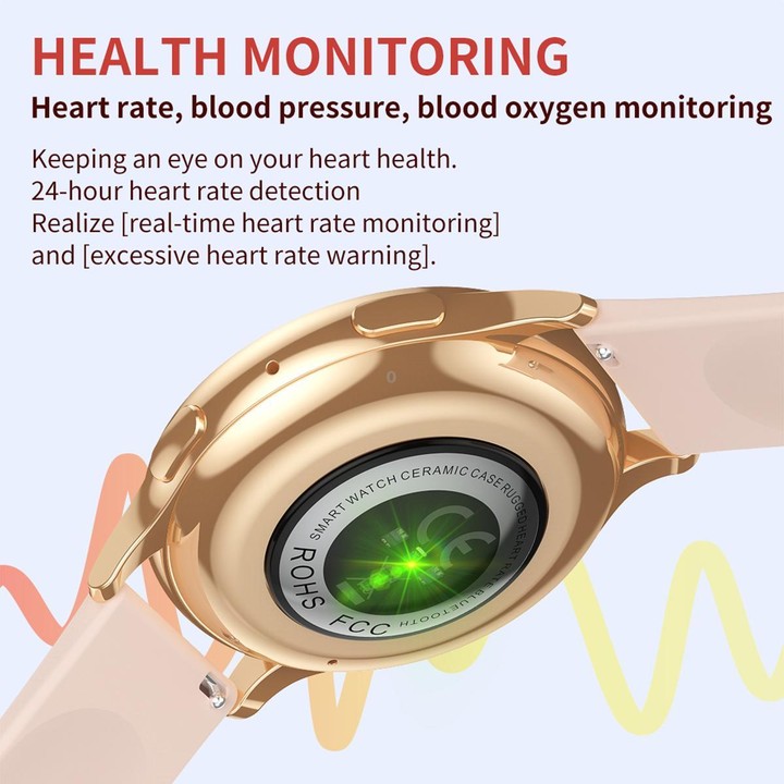 CY29 1.32 inch AMOLED Screen Female Smart Watch Supports COFIT APP(Silver)