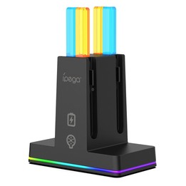 ipega Vertical Charging Station For Nintendo Switch 2 Joy-Pads(Black)