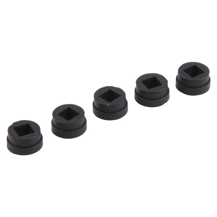 For HP 5pcs Mouse Cap, Diameter 0.4 x 0.5cm(Black)