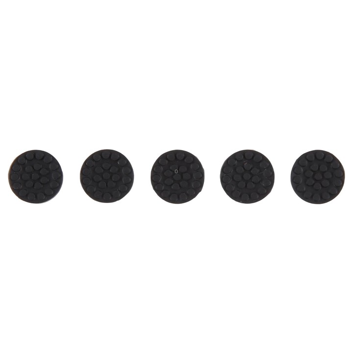 For HP 5pcs Mouse Cap, Diameter 0.4 x 0.5cm(Black)