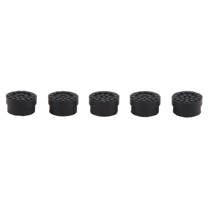 For HP 5pcs Mouse Cap, Diameter 0.4 x 0.5cm(Black)