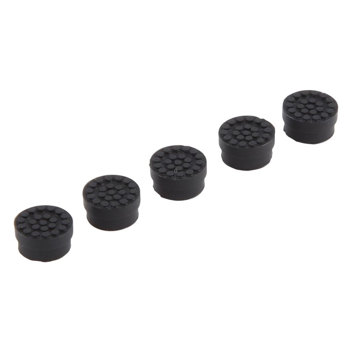 For HP 5pcs Mouse Cap, Diameter 0.4 x 0.5cm(Black)