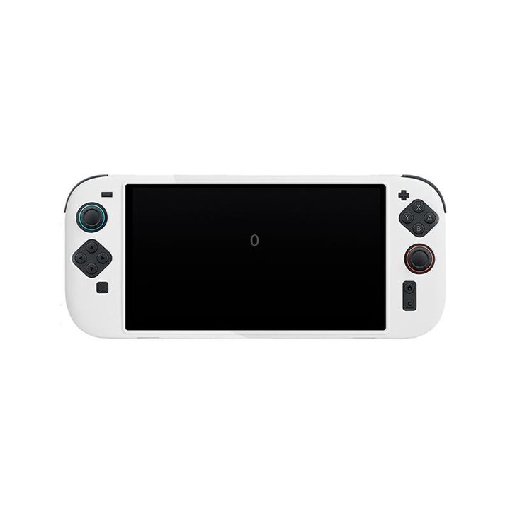 For Nintendo Switch 2 Game Console Silicone One-piece Protective Case(White)