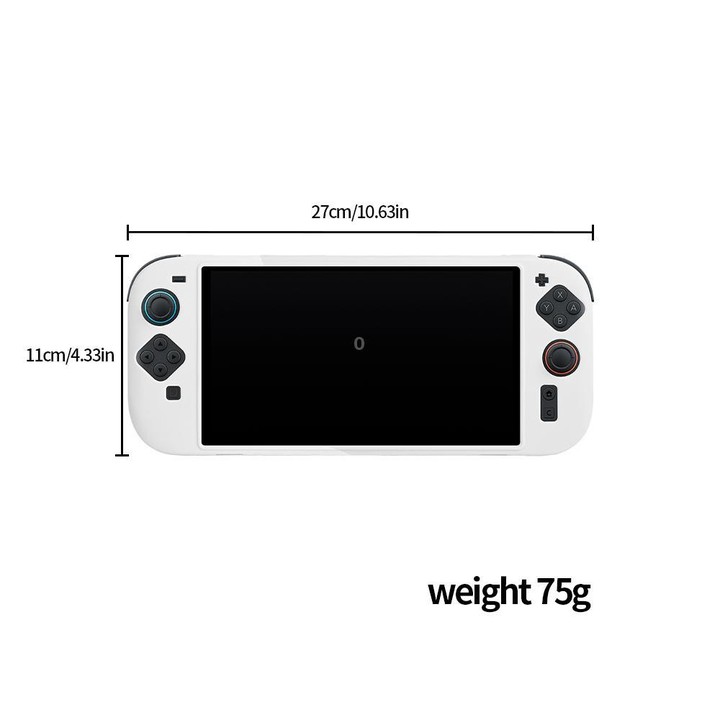 For Nintendo Switch 2 Game Console Silicone One-piece Protective Case(Sky Blue)
