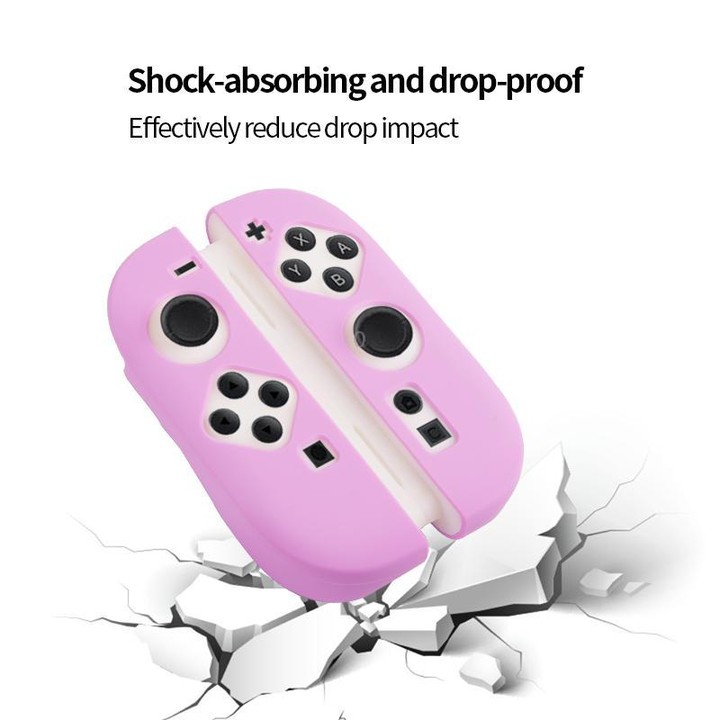 For Nintendo Switch 2 Game Console Silicone Separable Protective Case(Yellow)