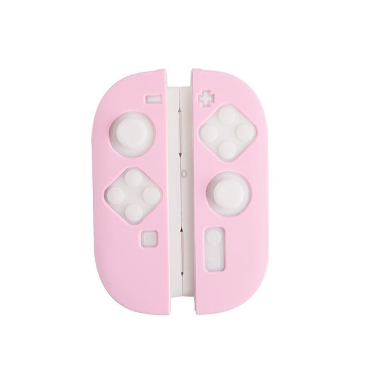 For Nintendo Switch 2 Game Console Silicone Separable Protective Case(Pink)