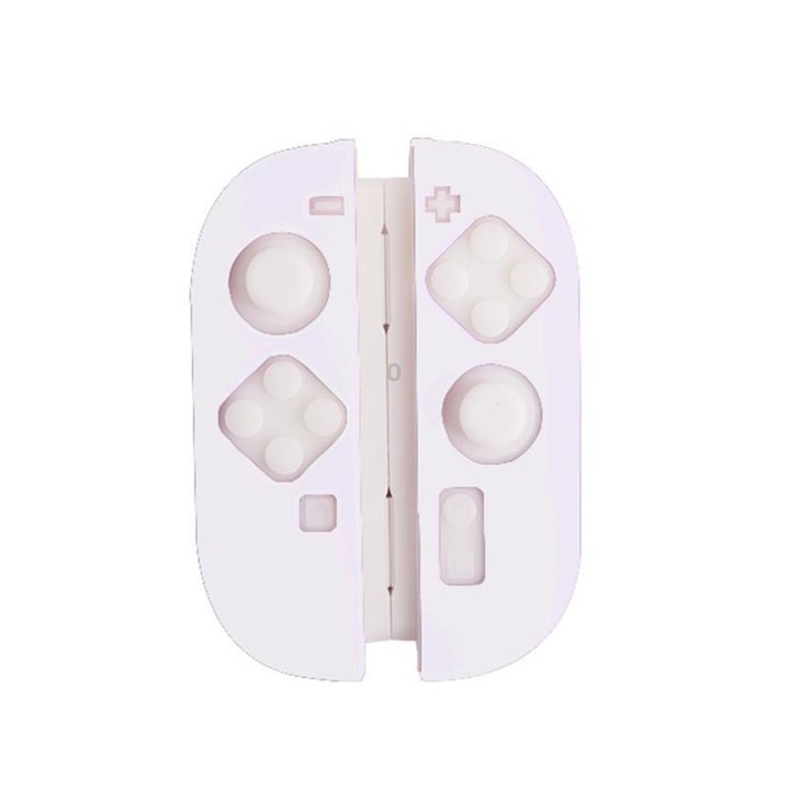 For Nintendo Switch 2 Game Console Silicone Separable Protective Case(Transparent)