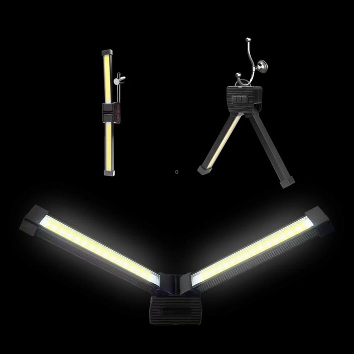 A55 LED Multifunctional Folding Working Light(Black)