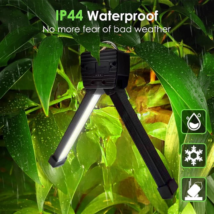 A55 LED Multifunctional Folding Working Light(Black)