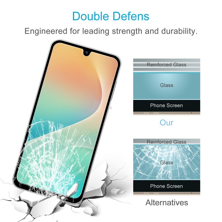 For Samsung Galaxy Jump4 5G 10pcs 0.26mm 9H 2.5D Tempered Glass Film