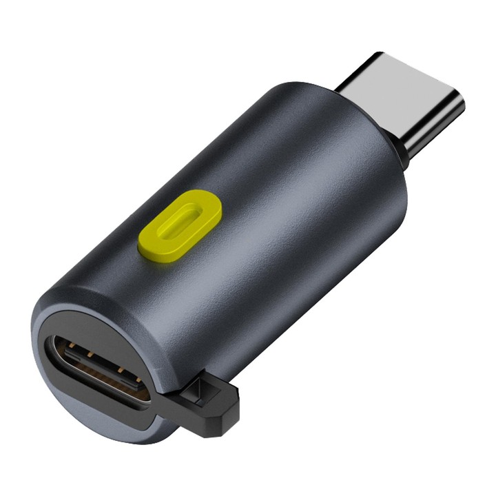 240W Type-C to Type-C Digital Display Adapter with Switch(Grey)