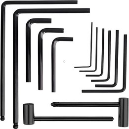 13pcs / Set Hexagon Wrenches For Guitar Repair Tools