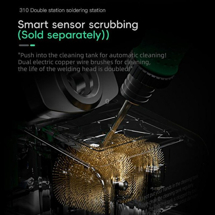 TBK 310 Intelligent Double-station Soldering Station, Plug:AU Plug