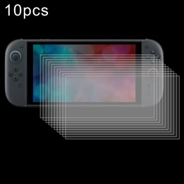 For Nintendo Switch 2 10pcs 0.26mm 9H 2.5D Tempered Glass Film