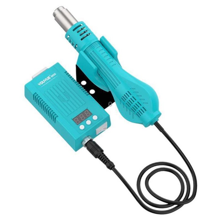 Uyue 8858 Portable Hot Air Gun BGA Desoldering Rework Station, Plug:EU Plug