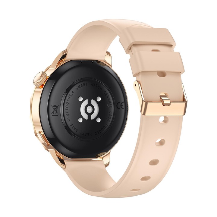 HD X2 Mini 1.32 inch AMOLED Screen Smart Watch IP68 Waterproof Support BT Call(Pink)