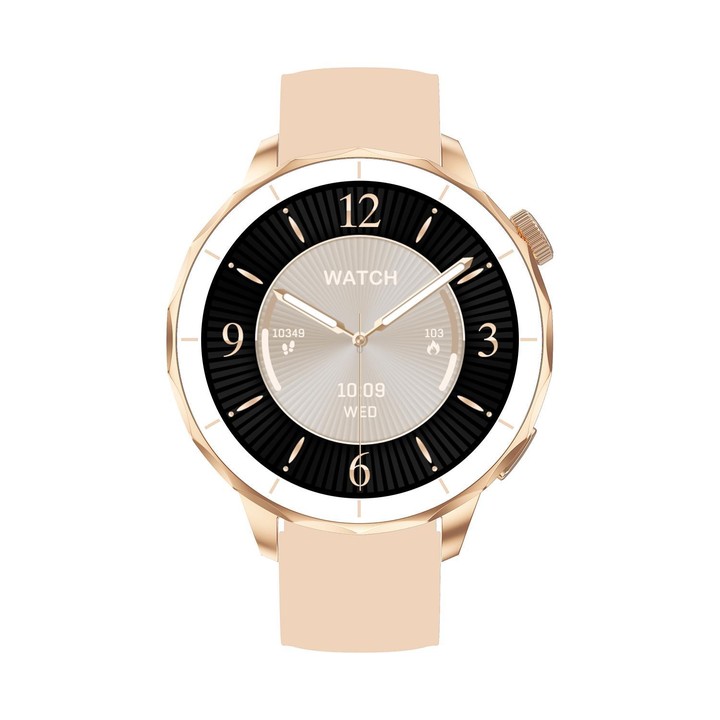 HD X2 Mini 1.32 inch AMOLED Screen Smart Watch IP68 Waterproof Support BT Call(Pink)