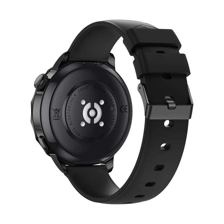HD X2 Mini 1.32 inch AMOLED Screen Smart Watch IP68 Waterproof Support BT Call(Black)