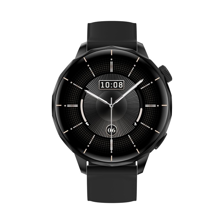 HD X2 Mini 1.32 inch AMOLED Screen Smart Watch IP68 Waterproof Support BT Call(Black)