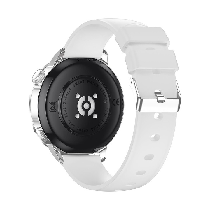HD X2 Mini 1.32 inch AMOLED Screen Smart Watch IP68 Waterproof Support BT Call(Silver)