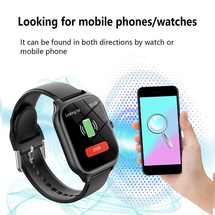 C20 Pro 1.73 inch TFT Screen BT Sports Smart Watch(Silver)