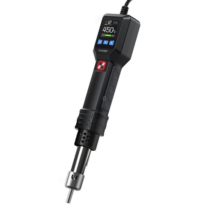 FNIRSI SAG-55 550W High Temperature Portable Micro Hot Air Gun, Type:Standard Ordinary Base(EU Plug)