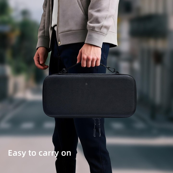 For Nintendo Switch 2 EVA Portable Shockproof Waterproof Portable Game Console Storage Bag(Black)