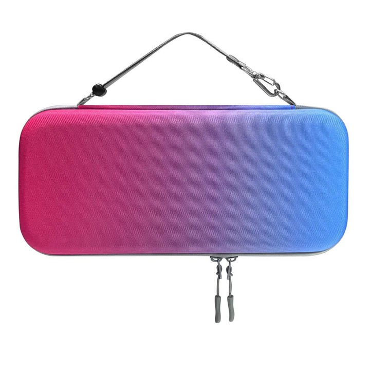 For Nintendo Switch 2 EVA Portable Shockproof Waterproof Portable Game Console Storage Bag(Red Blue)